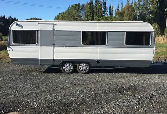 Refurbished caravan